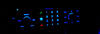 LED blu Autoradio RT3 Peugeot 206 Multiplessato