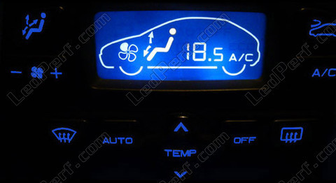 LED blu climatizzazione Peugeot 206 Multiplessato