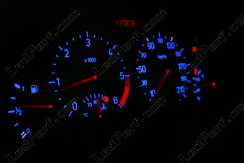LED blu e rosso contatore Peugeot 206 Multiplessato