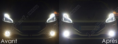 LED fendinebbia Peugeot 208