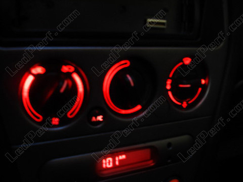 LED Ventilazione rossa Peugeot 306