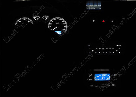 LED contatore e display bianca Peugeot 307