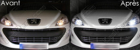 Led luci di posizione - luci di marcia diurna Peugeot 308 Rcz