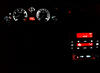 LED illuminazione console centrale bianco e rosso Peugeot 406