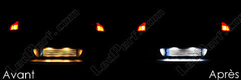 LED targa Peugeot 407