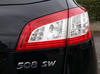 LED indicatori di direzione cromati per faro posteriore Peugeot 508