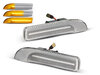Indicatori di direzione laterali sequenziali a LED per Porsche Panamera - Versione chiara