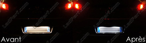 LED targa Renault Captur