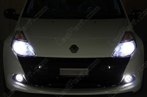 lampadina fari/fari al gas Xenon Renault Clio 3 5000K Michiba Diamond white LED