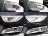 LED Ripetitori laterali Renault Express Van prima e dopo