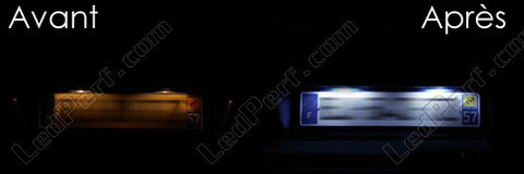 LED targa Renault Laguna 3