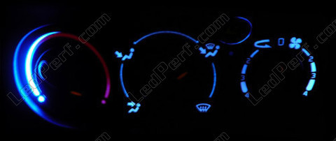LED console di Ventilazione blu Renault Megane 1 phase 2