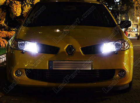 LED Indicatori di posizione bianca Xénon Renault Megane 2 R26