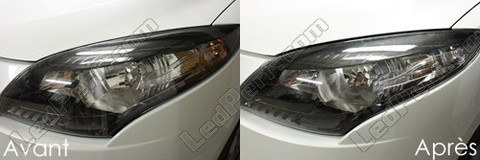 LED indicatori di direzione cromati Renault Megane 3