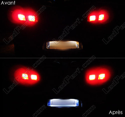 LED targa Renault Megane 3