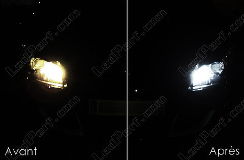 LED Indicatori di posizione bianca Xénon Renault Megane 3