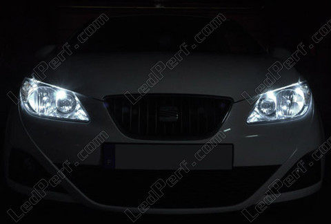 LED Indicatori di posizione bianca Xénon Seat Ibiza 6J