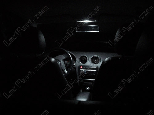 Abitacolo per Seat Ibiza 6L/ Illuminazione per Interni Set 5 Led SMD 