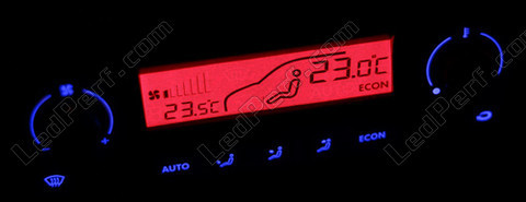 LED Climatronic auto blu Seat Ibiza 6L