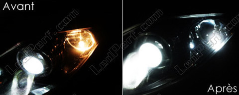 LED Indicatori di posizione bianca Xénon Seat Leon 2 1p Altea