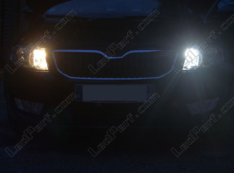 LED luci di marcia diurna - diurni Skoda Octavia 3