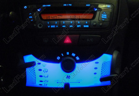 LED Ventilazione e Autoradio Toyota Aygo