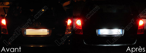 LED targa Toyota Corolla Verso
