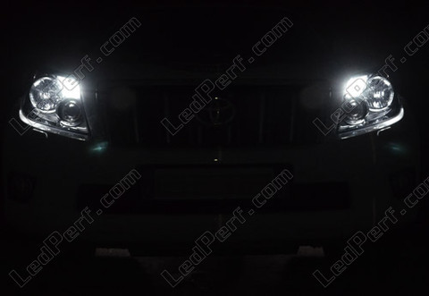 LED Indicatori di posizione bianca Xénon Toyota Land cruiser KDJ 150