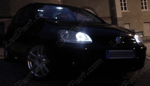 LED Indicatori di posizione bianca Xénon Volkswagen Golf 5