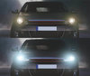 Confronto prima e dopo la sostituzione dei fari Osram LEDriving® Xenarc per Volkswagen Golf 6