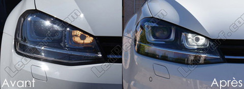 LED luci di marcia diurna - diurni Volkswagen Golf 7 Bi-Xenon PXA