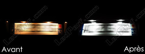 LED targa Volkswagen Polo 4 (9N3)