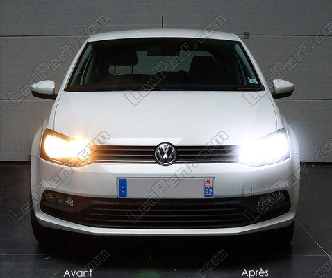 Anabbaglianti LED Volkswagen Polo 6R 6C1