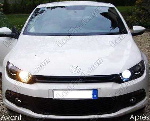 LED luci di marcia diurna - diurni Volkswagen Scirocco