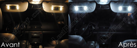 LED Specchietti di cortesia - parasole Volkswagen Sharan 7M 2001-2010