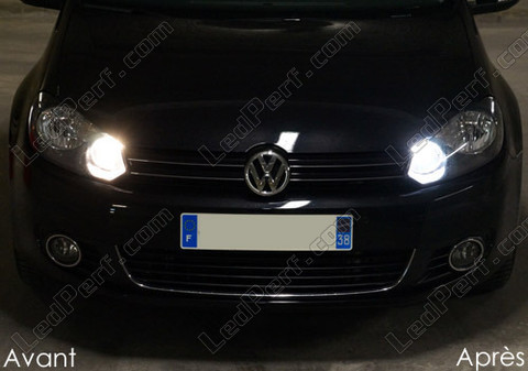 LED luci di marcia diurna - diurni Volkswagen Sharan 7N