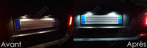 LED targa Volvo S60 D5
