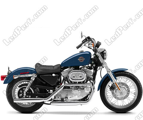 Moto Harley-Davidson Hugger 883 (2000 - 2003)