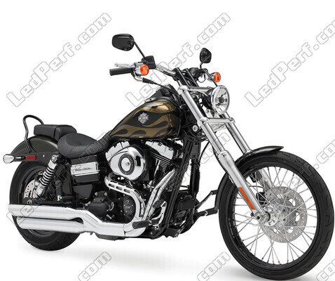 Moto Harley-Davidson Wide Glide 1584 - 1690 (2010 - 2017)