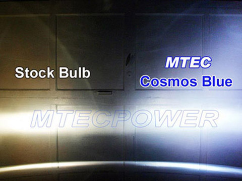 lampadina al gas Xenon H1 MTEC Cosmos Blue