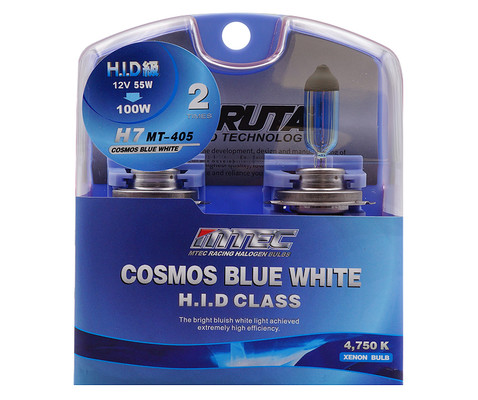 lampadina al gas Xenon HB3 MTEC Cosmos Blue