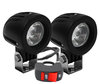 Fari aggiuntivi a LED per moto Harley-Davidson XL 1200 N Nightster - Lunga portata