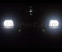 Kit luci di posizione a led (bianca Xenon) per Mitsubishi Pajero sport 1