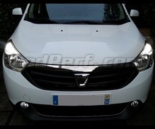 Kit luci di marcia diurna a LED (bianca Xenon) per Dacia Lodgy