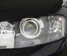 Kit luci di posizione anteriori cromate per Audi A3 8P non-facelift