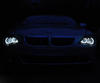 Kit angel eyes a led per BMW Serie 6 (E63 E64) Fase 1 - Con Xenon originali -standard