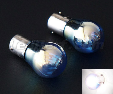 Kit da 2 lampadine P21/5W Platinum (cromate) - Bianca puro per fari/luci di  marcia diurna (DRL)