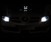 Kit luci di posizione a led (bianca Xenon) per Mercedes SLK R171