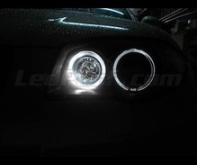 Kit angel eyes a led (bianca puro) per BMW Serie 1 fase 2 - standard