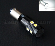 Lampadina H21W Magnifier a 10 led SG alta potenza + Magnifier bianchi Base BAY9S